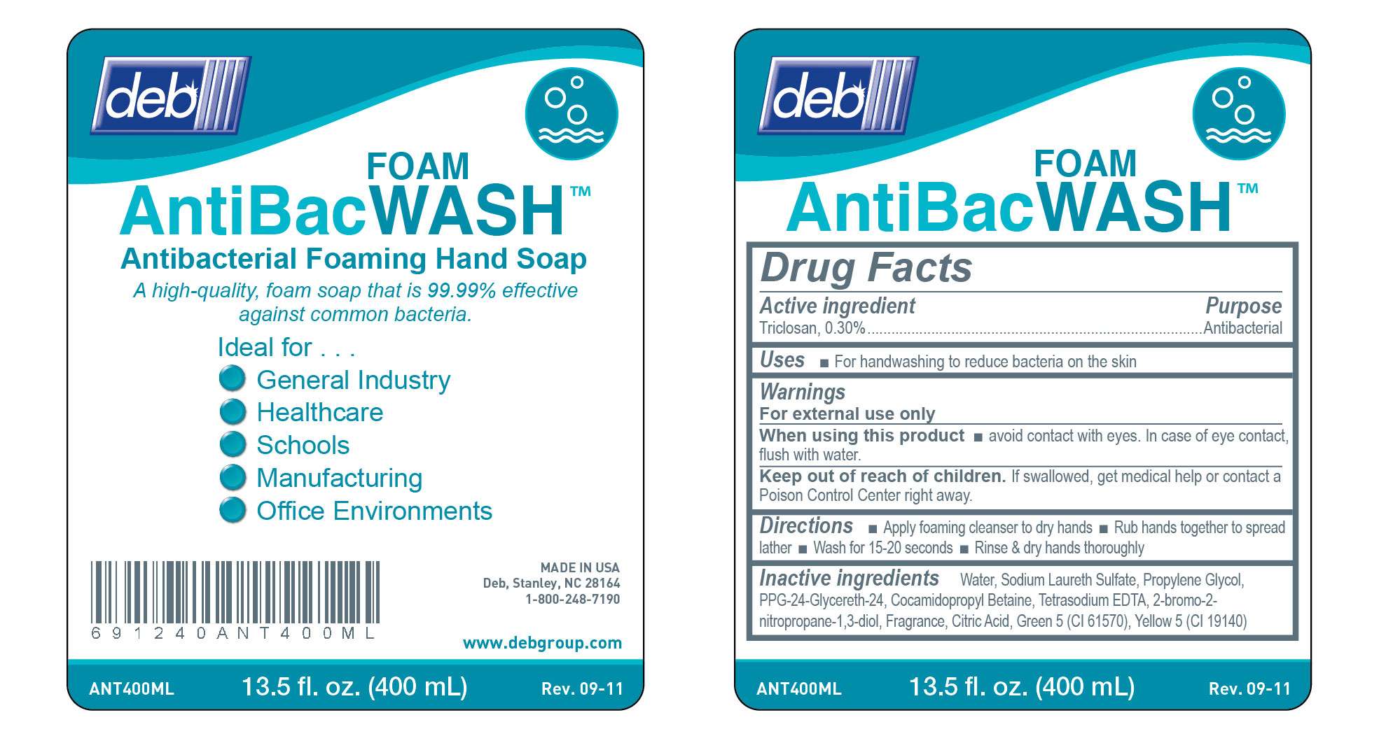 AntiBac Foam Wash